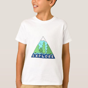 Explore Nature Outdoors Wilderness Mountains T-Shirt