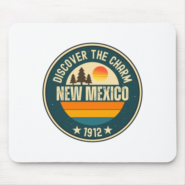 Explore New Mexico Designs For Every Lover  Mouse Mat (Front)