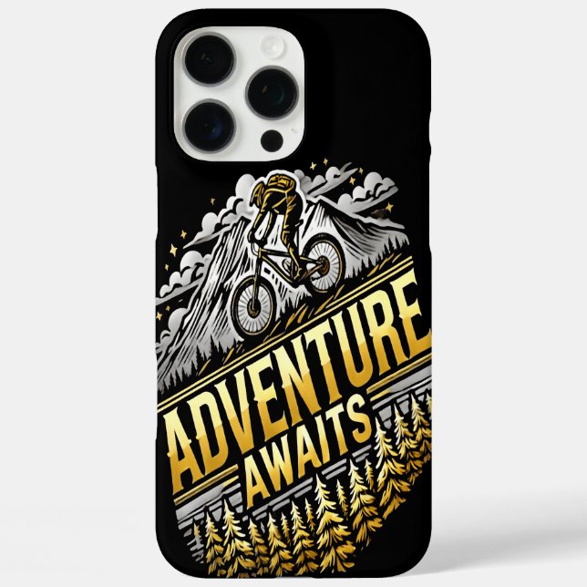 Explore New Trails With Adventure and Thrill Ahead Case-Mate iPhone Case (Back)