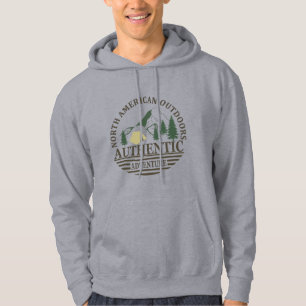 Explore north American outdoor hiking adventure Hoodie