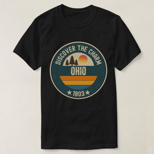 Explore Ohio- Designs for Every Lover T-Shirt (Design Front)