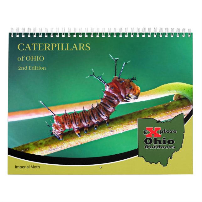 Explore Ohio Outdoors Caterpillars Calendar 2nd Ed (Cover)