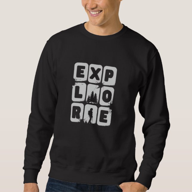 explore on your style  sweatshirt (Front)