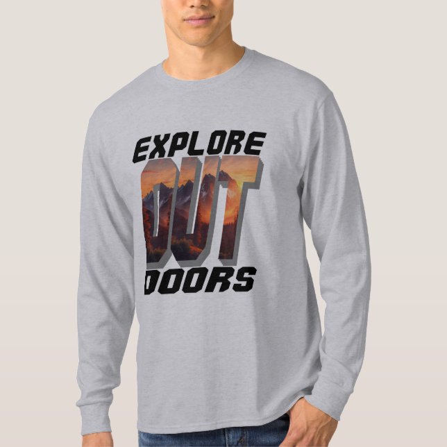 EXPLORE OUT DOORS T-Shirt (Front)