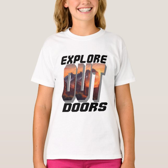 EXPLORE OUT DOORS T-Shirt (Front)