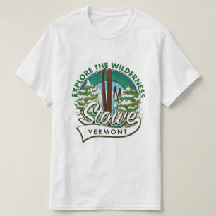 Explore Paradise Travel logo cartoon T-Shirt