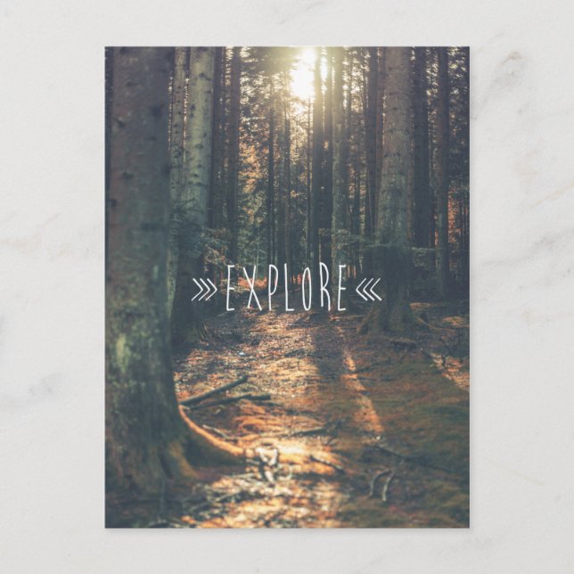 EXPLORE POSTCARD (Front)