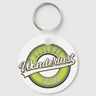 Explore Spain Wonderlust Key Ring