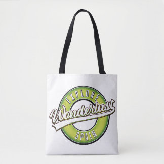 Explore Spain Wonderlust  Tote Bag