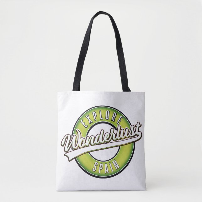 Explore Spain Wonderlust  Tote Bag (Front)