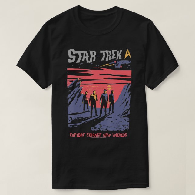 Explore Strange New Worlds Fan Art  T-Shirt (Design Front)