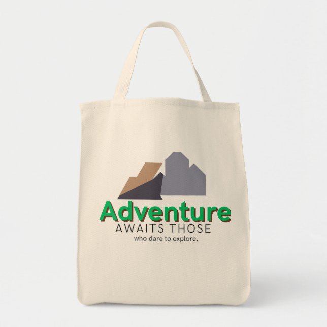 Explore The Adventure Tote Bag (Front)