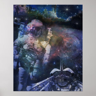 Explore the Beauty of Space Poster