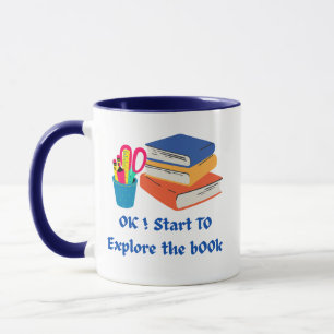 Explore the Book – Back to School Reading Lover Mug