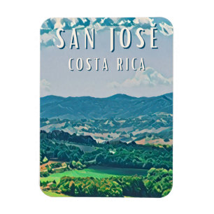Explore the capital of Costa Rica: San José Magnet