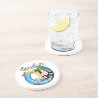 Explore the Caribbean travel patch. Coaster