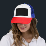 Explore the Charm of a Vintage Clock Tower in this Trucker Hat<br><div class="desc">Immerse yourself in the timeless beauty of a historic clock tower captured in breathtaking black and white. Witness the classic architecture and cityscape in captivating monochrome hues.</div>