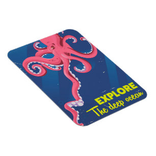 Explore the Deep Ocean Magnet