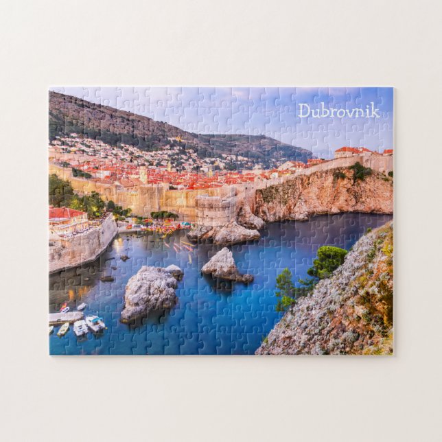Explore the Historic Beauty of Dubrovnik Jigsaw Puzzle (Horizontal)