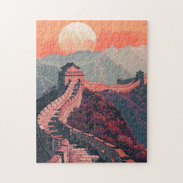 Explore the Iconic Landmark Piece by Piece Jigsaw Puzzle (Vertical)