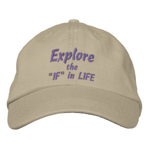 EXPLORE the "IF" in LIFE Cap (Khaki)