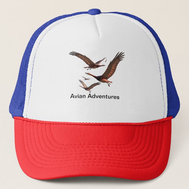 : 🐦 Explore the Majestic World of Birds 🦢  Trucker Hat (Front)