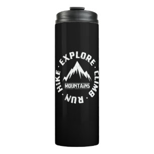 Explore The Mountains Thermal Tumbler