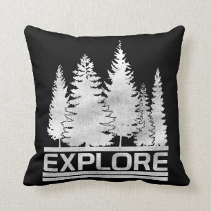 Explore the Nature Woods Cushion