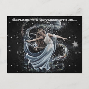 Explore the Universe with Me Postcard