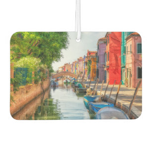Explore the Vibrant Charm of Burano Car Air Freshener