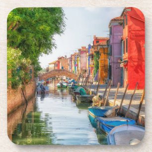 Explore the Vibrant Charm of Burano Coaster