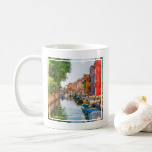 Explore the Vibrant Charm of Burano Coffee Mug