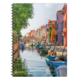 Explore the Vibrant Charm of Burano Notebook