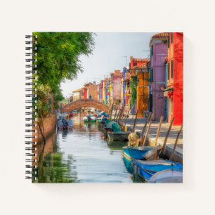 Explore the Vibrant Charm of Burano Notebook
