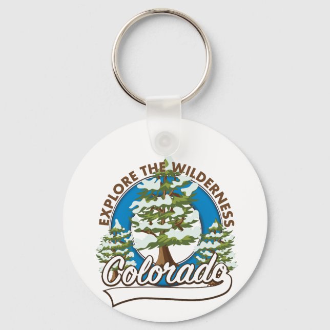 Explore the Wilderness, Colorado Key Ring (Front)