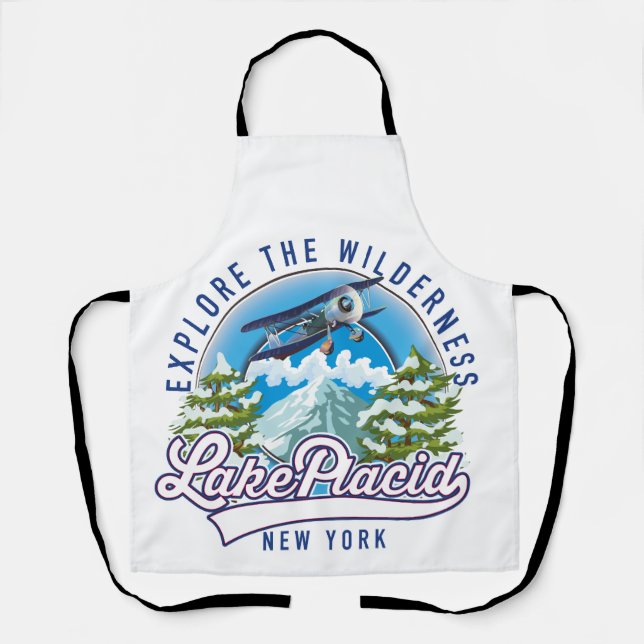 Explore the wilderness, lake placid apron (Front)
