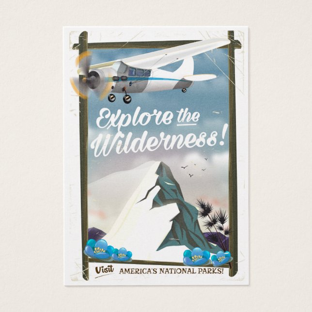 Explore the Wilderness! Mountains Edition. (Front)