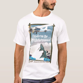 Explore the Wilderness! Mountains Edition. T-Shirt