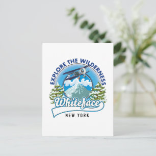 Explore the Wilderness, Whiteface New York Postcard