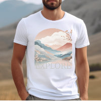 Explore Travel Adventure Landscape Graphic