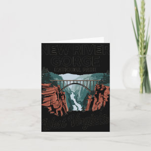 Explore West Virginia's New River Gorge National P Card