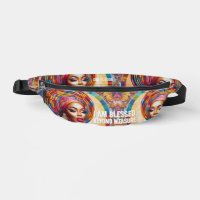 Explore with Confidence: I Am Blessed Stylish Back