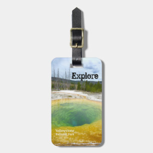 Explore (Yellowstone N.P.) Luggage Tag