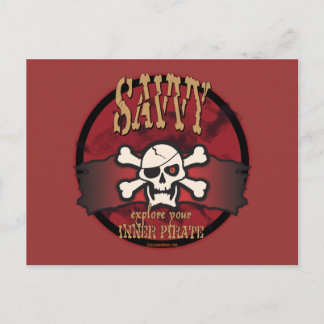 Explore Your Inner Pirate Postcard