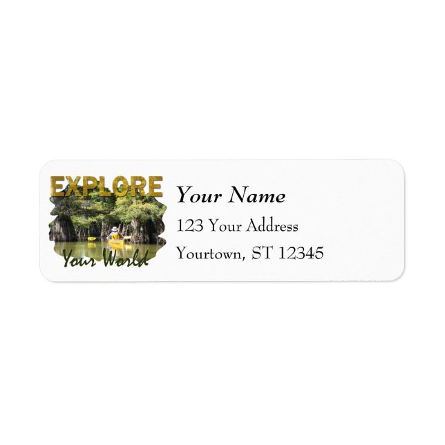 Explore Your World – Kayaking (Front)