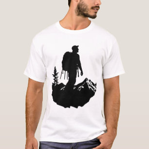 Explorer Adventure Hiking Trekking Travel Outdoor  T-Shirt