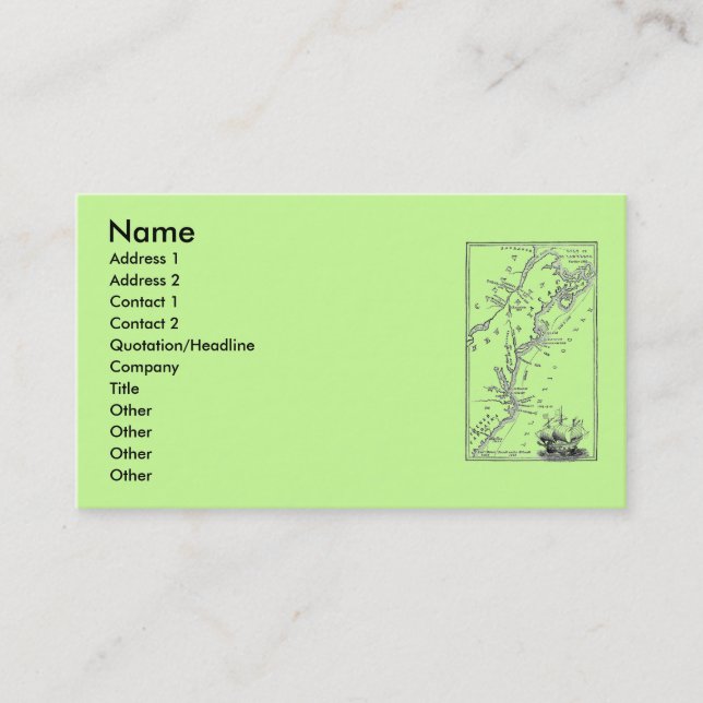 Explorer Business Card (Front)