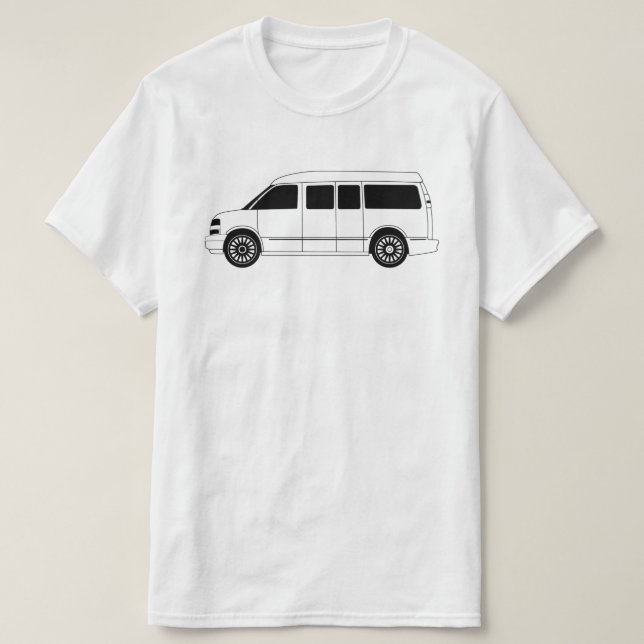 explorer campervan T-Shirt (Design Front)