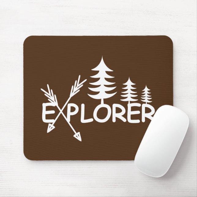 Explorer Design - Mouse Pad (With Mouse)