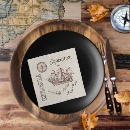 Explorer Expedition themed Paper Napkins